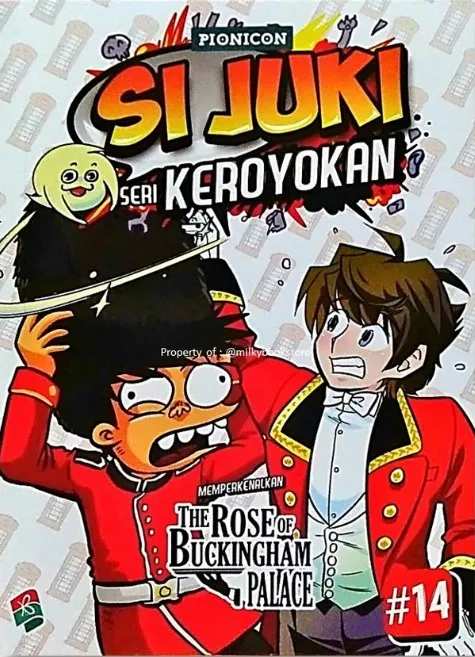 Cover Si Juki Seri Keroyokan: The Rose of Buckingham Palace #14