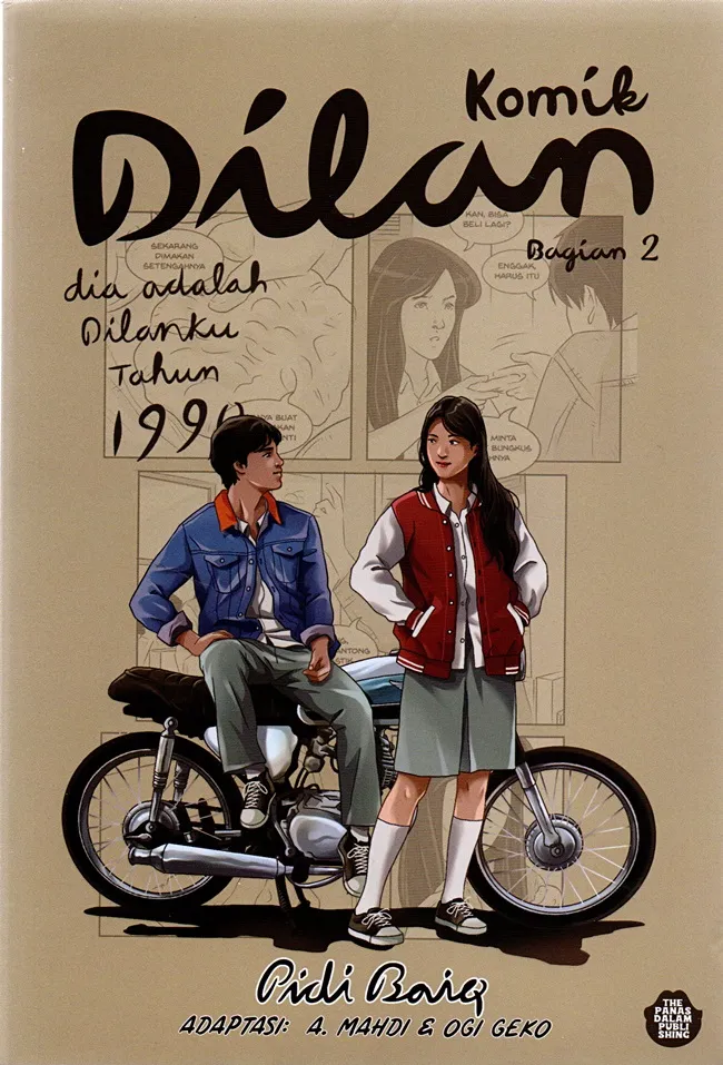 Cover KOMIK DILAN BAGIAN 2 / PIDI BAIQ